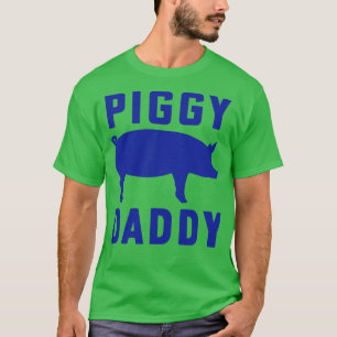 Camiseta Pig Dad Piggy Daddy Pig Silhouette Pig Meme