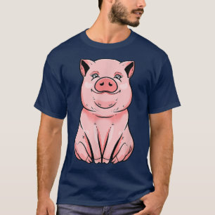 Camiseta Pig Farm - Animal Piglet Farming Farmer Pork Cute