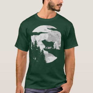 Camiseta Pig Farming Pig Silhouette Piglet Farming Farmer