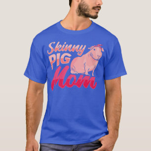 Camiseta Pig flaco con diseño de Bandana para un cerdo guin