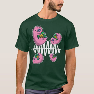 Camiseta Pig Fly Around Frequency Waves Ham Radio Operator 