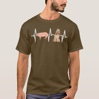 Camiseta Pig Grand Basset Griffon Vendeen Heartbeat Dog Lov