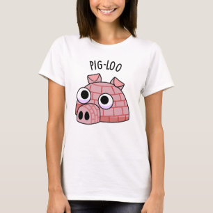Camiseta Pig-loo Funny Igloo Pun