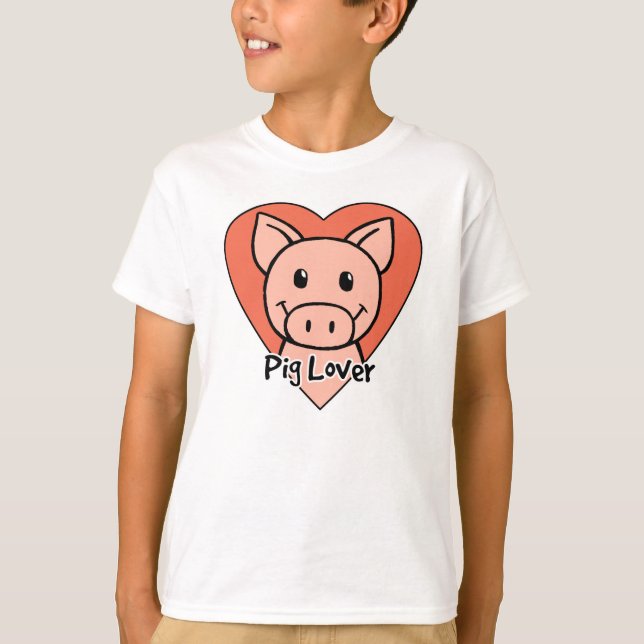 Camiseta Pig Lover (Anverso)