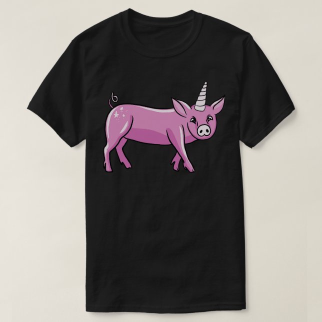 Camiseta Pig Unicorn (Diseño del anverso)