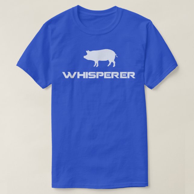 Camiseta Pig Whisperer  (Diseño del anverso)