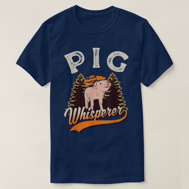 Camiseta Pig Whisperer4894  (Diseño del anverso)