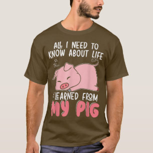 Camiseta Pig Whisperer Animal Farming Farmer Meat Swine Pig