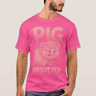 Camiseta Pig whisperer design with pig Premium