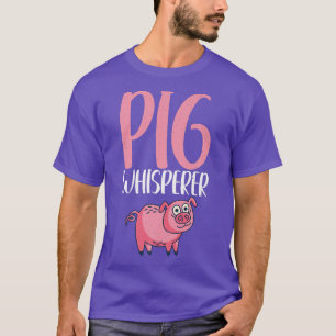 Camiseta Pig Whisperer Pig Propietario Pig Farmer Premium