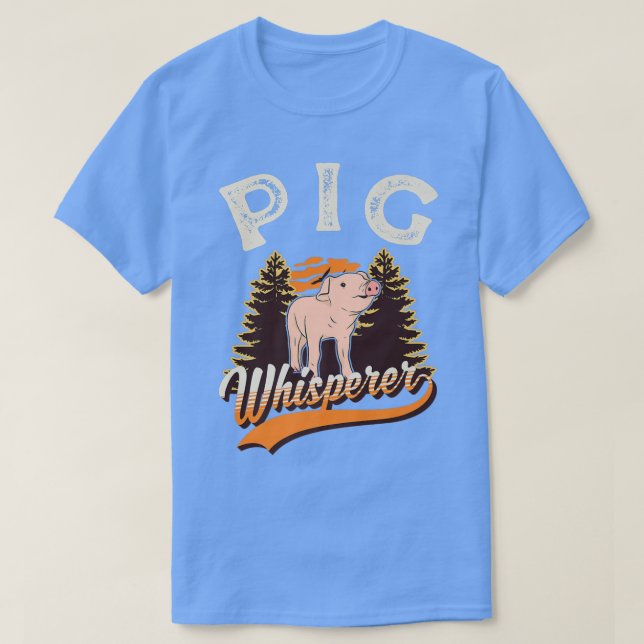 Camiseta Pig Whisperer Premium4927 (Diseño del anverso)