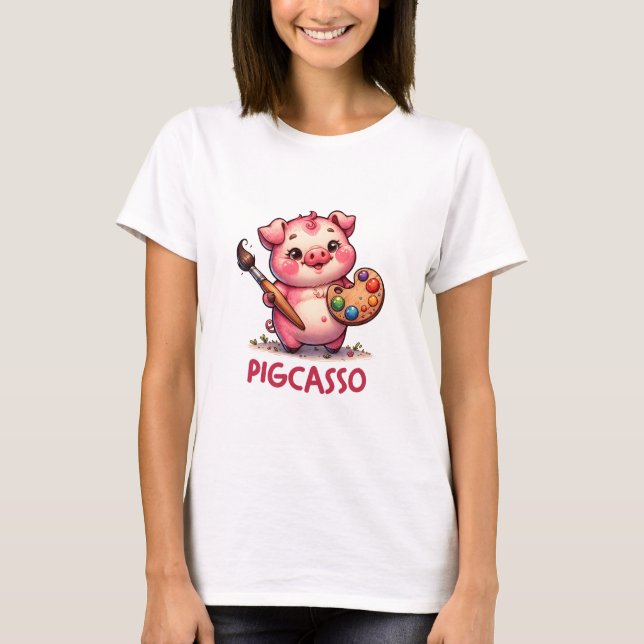 Camiseta Pigcasso (Anverso)