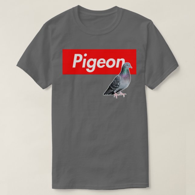 Camiseta Pigeon a good bird (Diseño del anverso)