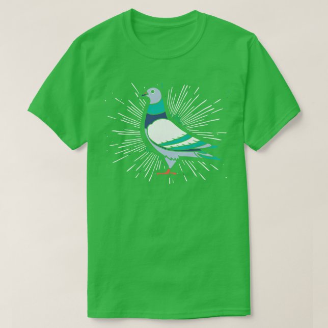Camiseta Pigeon Bird Animal (Diseño del anverso)