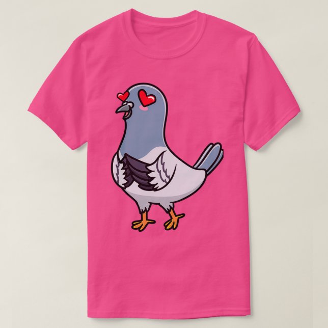 Camiseta Pigeon Bird Columbidae Emoticon Pigeon 3 (Diseño del anverso)