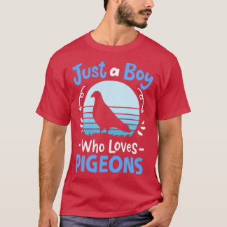 Camiseta Pigeon Bird Lover Retro