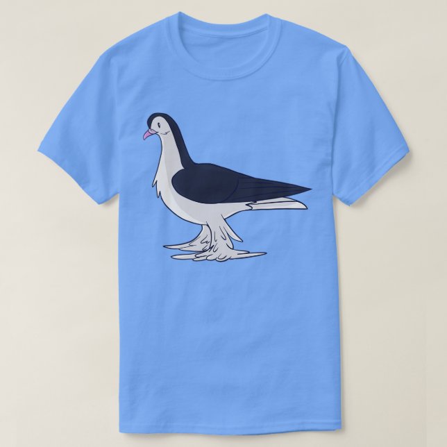 Camiseta Pigeon Black Lahore (Diseño del anverso)