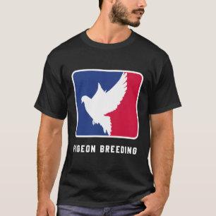 Camiseta Pigeon Breeder Carreras Pigeon Whisperer Writing P