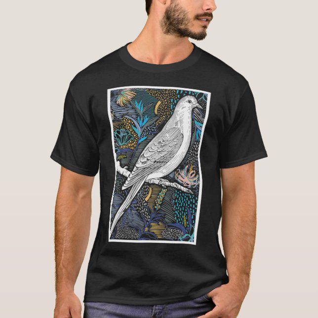 Camiseta Pigeon Breeder Pigeon (Anverso)
