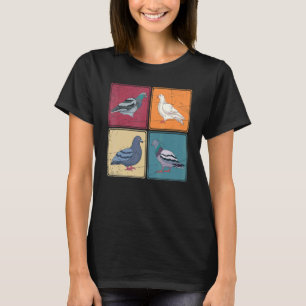 Camiseta Pigeon Breeed Bird Animal Pop Pigeon
