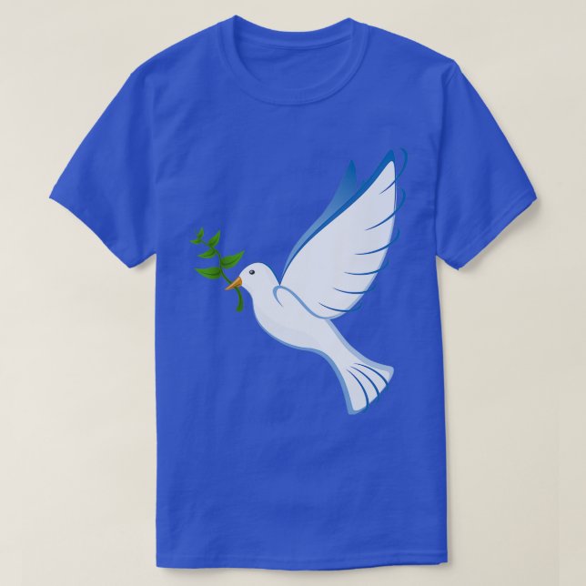 Camiseta Pigeon Bring Leaf 2 (Diseño del anverso)