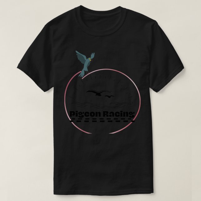 Camiseta pigeon Carreras Dad (Diseño del anverso)