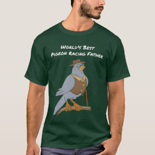 Camiseta Pigeon Carreras Regalos Hombres Fath