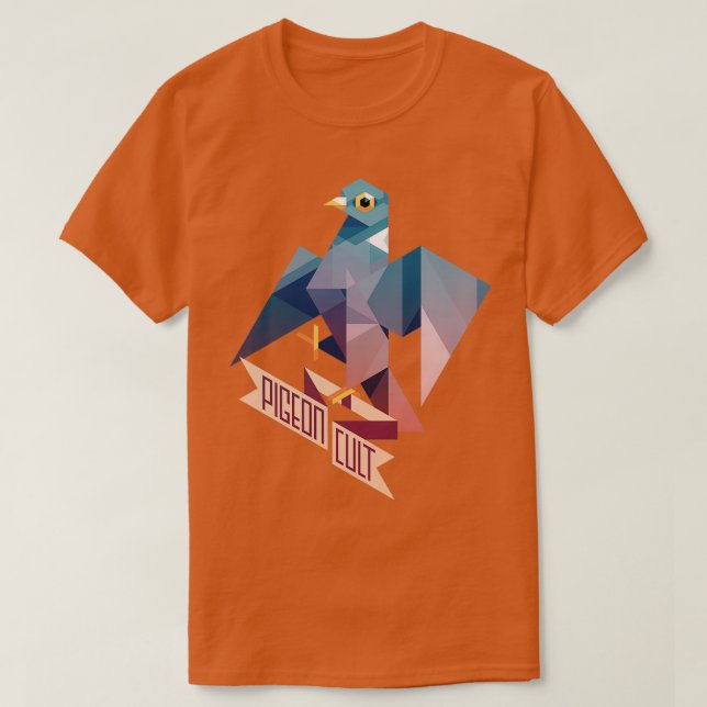 Camiseta Pigeon Cult (Diseño del anverso)