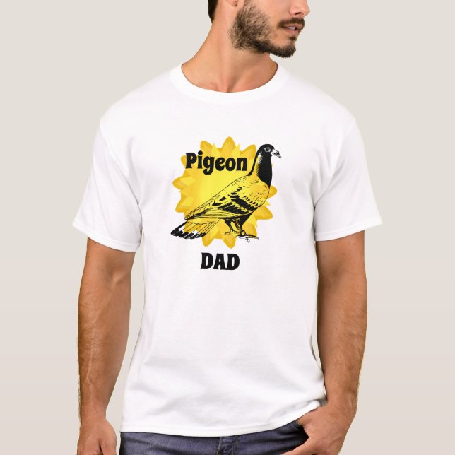 Camiseta Pigeon Dad Summer Bird (Anverso)