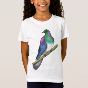 Camiseta Pigeon de Kereru Wood