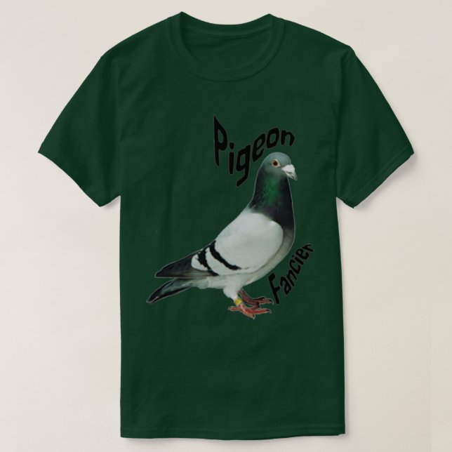 Camiseta Pigeon Fancier Art Gifts (Diseño del anverso)