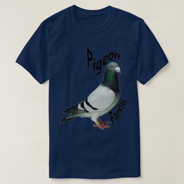 Camiseta Pigeon Fancier Art Gifts 2 (Diseño del anverso)