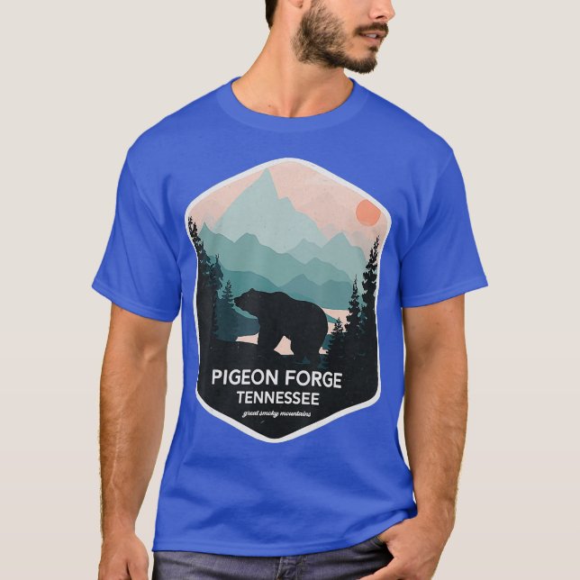 Camiseta Pigeon Forge Great Smoky Mountains Tennessee (Anverso)