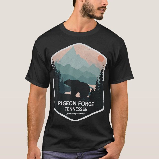 Camiseta Pigeon Forge Great Smoky Mountains Tennessee (Anverso)