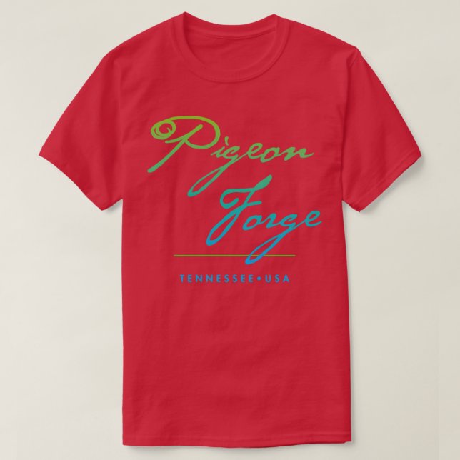 Camiseta Pigeon Forge Tennessee (Diseño del anverso)