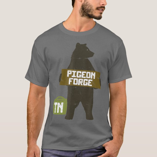Camiseta Pigeon Forge Tennessee Great Smoky Mountains (Anverso)