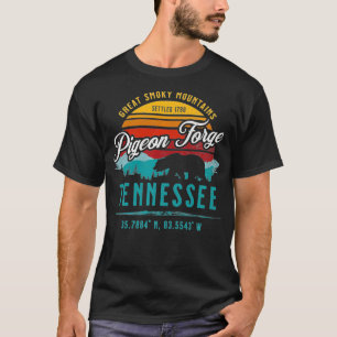 Camiseta Pigeon Forge Tennessee Great Smoky Mountains Sun