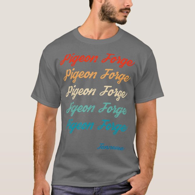 Camiseta Pigeon Forge Tennessee Great Smoky Mountains TN (Anverso)