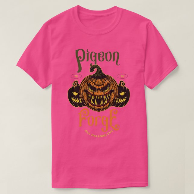 Camiseta Pigeon Forge Tennessee Halloween (Diseño del anverso)