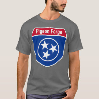 Camiseta Pigeon Forge Tennessee TN Road Trip Interstate Hig