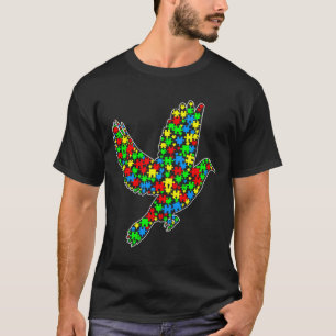 Camiseta Pigeon Funny Puzzle Animals Autism Awareness