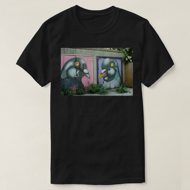 Camiseta Pigeon Garage 2 (Diseño del anverso)