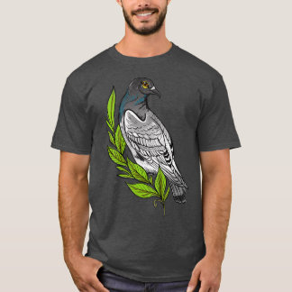 Camiseta Pigeon I pájaro motif de paloma para paloma fanáti