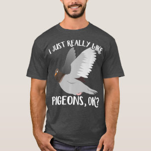 Camiseta Pigeon Lover Funny Flying Rat Bird Lover Birder