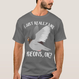 Camiseta Pigeon Lover Funny Flying Rat Bird Lover Birder