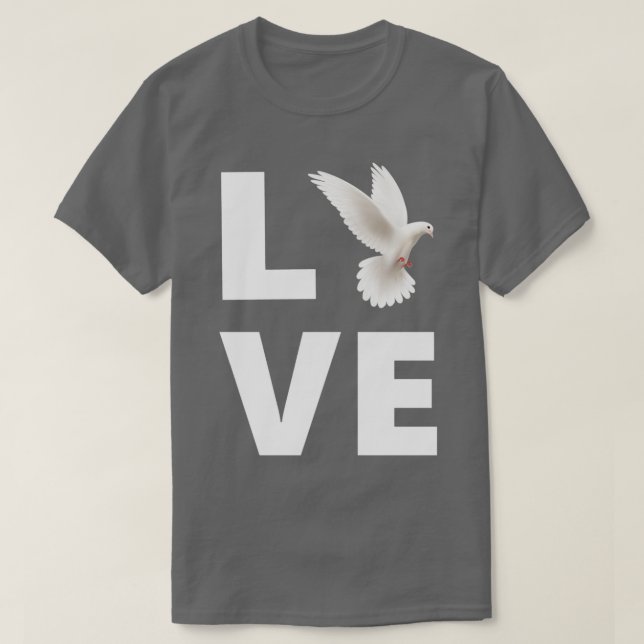 Camiseta Pigeon Lover Gift (Diseño del anverso)