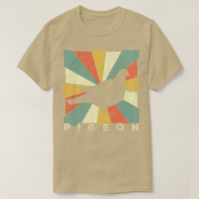 Camiseta Pigeon Lover Vintage Retro Animal 3 (Diseño del anverso)