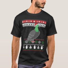 Camiseta Pigeon - Navidades Pigeon Ugly Navidades