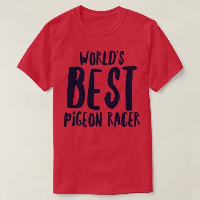 Camiseta pigeon racer (Diseño del anverso)
