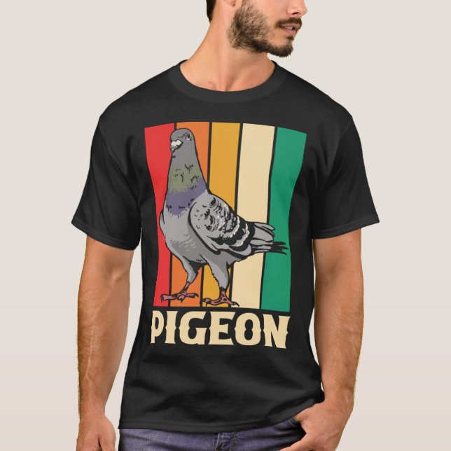 Camiseta Pigeon Racing Birding Birdwatching Birdwatcher Ret (Anverso)